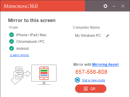 free mirroring360 license key